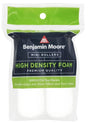 Benjamin Moore U66400-018 High-Density Mini Roller Cover, 4 in L, Foam Cover, White