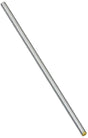 National Hardware N179-333 Threaded Rod, 3/8-16 Thread, 12 in L, A Grade, Steel, Zinc, UNC Thread
