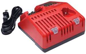 Milwaukee 48-59-1812 Multi-Voltage Charger, 12/18 V Input, 120 V Output, 1 hr Charge