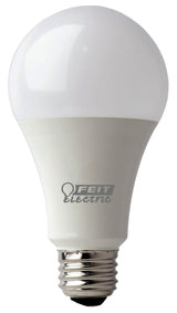 Feit Electric OM100DM LED Lamp, 120 V, 1600 Lumens, 17.5 W, A19 Lamp, 100 W Equivalent, E26 Lamp Base