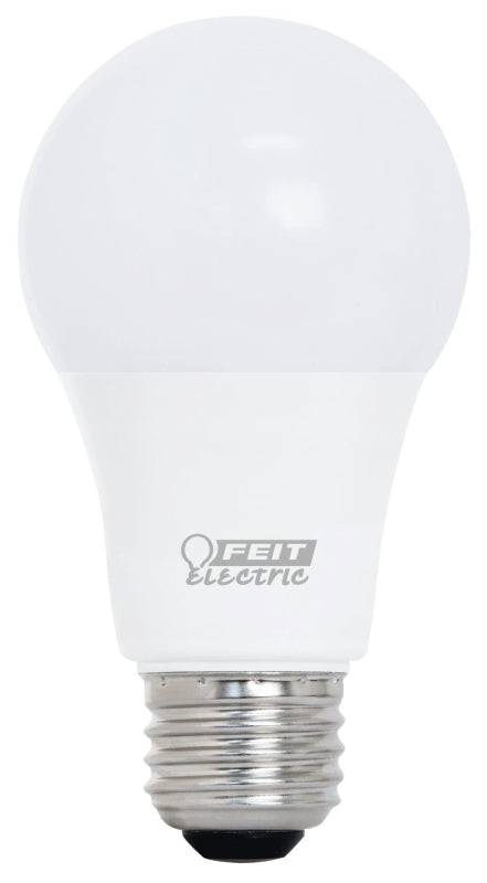 Feit Electric OM75DM/930CA LED Lamp, 120 V, 1100 Lumens, 12.2 W, A19 Lamp, 75 W Equivalent, E26 Lamp Base