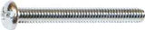 Midwest Fastener 07668 Machine Screw, #8-32 Thread, Coarse Thread, Round Head, Combo Drive, Steel, Zinc, 100 PK