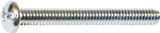 Midwest Fastener 07668 Machine Screw, #8-32 Thread, Coarse Thread, Round Head, Combo Drive, Steel, Zinc, 100 PK
