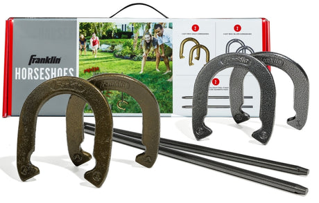 Franklin Sports 50020 Horseshoes Set, Cast Iron
