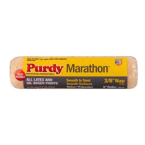 Purdy Marathon Nylon/Polyester 9 in. W X 3/8 in. Paint Roller Cover 1 pk