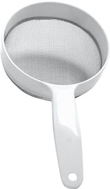 Norpro 2135 Strainer, Stainless Steel, 5 in Dia, Plastic Handle