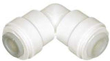Watts PL-3032 Tube Elbow, 1/2 in, 90 deg Angle, Plastic, 150 psi Pressure