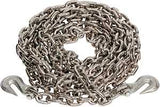 Ancra 49958-38-20-SP Transport Chain Assembly with Clevis Hook, 3/8 in, 20 ft L, 5400 lb Working Load, 43 Grade