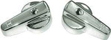 Danco 80838 Faucet Handle, Canopy, Large Windsor, Lever, Universal, For: Universal Two Handle Faucets, Zinc