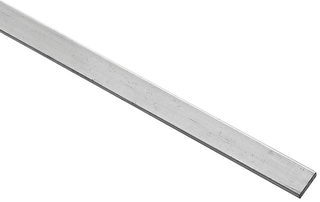 National Hardware 4200BC Series N247-007 Flat Bar, 1/2 in W, 48 in L, 1/8 in Thick, Aluminum, Mill