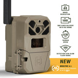 Moultrie EDGE 2 PRO Series MMC-14125 Cellular Trail Camera, 40 MP Photo, 1440 pixel Video Resolution, 50 deg View Angle