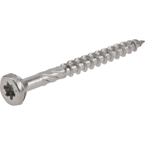 Hillman Power Pro No. 9 X 2 in. L Star Flat Head Exterior Deck Screws 1 lb