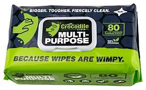 Crocodile Cloth Consumer 6620 Multi-Purpose Cleaning Cloth, 15 in L, 10 in W, Pack of 8