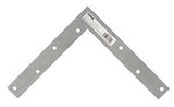 ProSource FC-G08-01PS Corner Brace, 8 in L, 8 in W, 1 in H, Galvanized Steel, Galvanized, 2 mm Thick Material, Pack of 5
