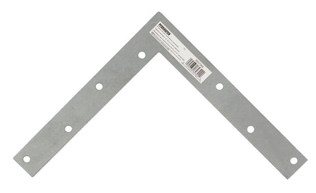 ProSource FC-G08-01PS Corner Brace, 8 in L, 8 in W, 1 in H, Galvanized Steel, Galvanized, 2 mm Thick Material, Pack of 5