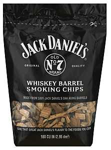 Jack Daniel's 1749 Smoking Chips, Wood, 180 cu-in Bag, Pack of 6