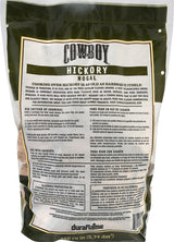 Cowboy 52130 Series Smoking Chunk, Hickory, Wood, 350 cu-in