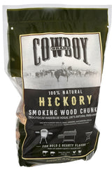 Cowboy 52130 Series Smoking Chunk, Hickory, Wood, 350 cu-in