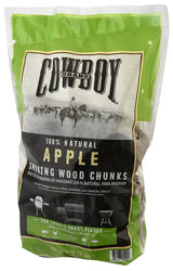 Cowboy 52330 Smoking Chunk, 16-3/4 in L, Wood, 350 cu-in, Pack of 6