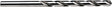 Irwin 81144 Jobber Drill Bit, 0.086 in Dia, 2-1/8 in OAL, Spiral Flute, 4-Flute, 0.086 in Dia Shank, Straight Shank