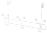 Simple Spaces SS-HG3-50-PE-3L Door Garment Hook, 6 lb, 3-Hook, Steel, Powder Coated, Hanging Mounting