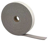 M-D 02352 Foam Tape, Self-Adhesive Mounting, 1-1/4 in W, 30 ft L, 3/16 in Thick, Gray, 6 PK