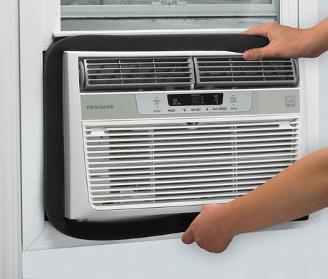 Frost King AC42H Air Conditioner Weatherseal, 1-1/4 in W, 42 in L, Polyurethane, Black