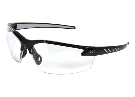 Edge DZ111-1.5-G2 Magnifier Safety Glasses, Black Frame, Polycarbonate Lens, Half Wraparound Frame, Bayonet Temple