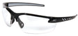 Edge DZ111VS-G2 Safety Glasses, Clear Lens, Black Frame, Vapor Shield Anti-Fog Lens, Nylon Frame, UV Protection: Yes