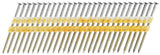 Senco HD27APBSN Series Collated Nail, Plastic Strip Collation, 3 in L, Steel, Bright Basic, Full Round Head