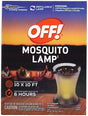 OFF! 76087 Mosquito Repellent Lamp, Compositions: 9.10% Metofluthrin, Pack of 4