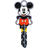 Hillman Disney Mickey Mouse House/Padlock Universal Key Blank Double, Pack of 5