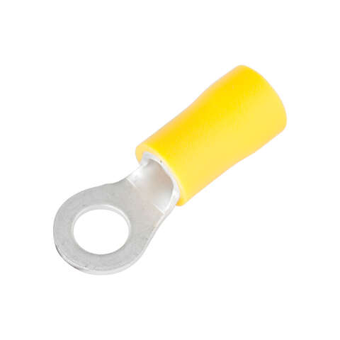 Gardner Bender 12 AWG Insulated Ring Terminal Yellow 8 pk