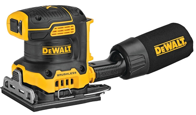 DEWALT XR Series DCW200B Sander, Tool Only, 20 V, 6 Ah, 1/4 in Sheet