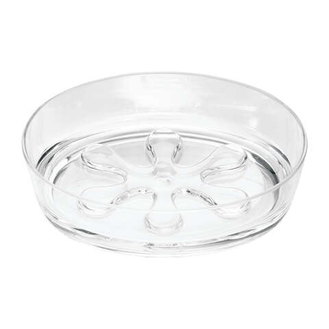 iDesign Eva Clear Acrylic Soap Dish