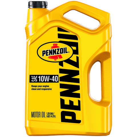 Pennzoil 10W-40 4-Cycle Conventional Motor Oil 5 qt 1 pk, Pack of 3