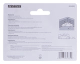 ProSource 22490ZCB-PS Corner Brace, 2 in L, 2 in W, 21/32 in H, Steel, Zinc-Plated, 1.5 mm Thick Material