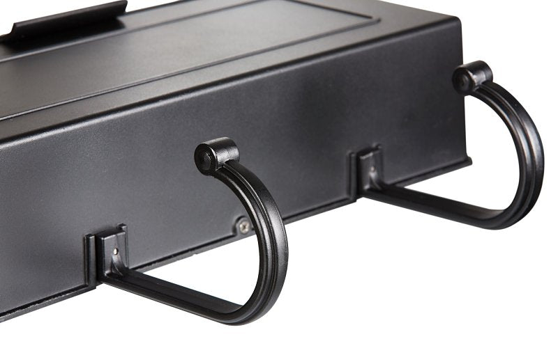 Pro-Df AL361N Standard Mailbox, 500 cu-in, Aluminum, Powder-Coated, Black, 16 in W, 4 in D, 13 in H