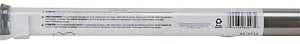 Simple Spaces SD-SR41-BN Shower Curtain Rod, 7-1/2 lb, 41 to 76 in L Adjustable, 1 in Dia Rod, Steel, Brushed Nickel