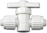 Flair-It 16880 Stop Valve, 1/2 in Connection, PEX, Plastic Body