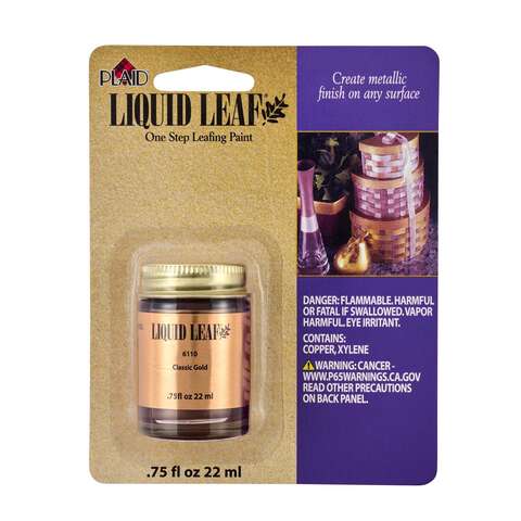 Plaid Metallic Classic Gold Glaze 0.8 oz