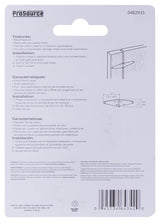 ProSource LSH-Z02-C2PS Strap Hinge, 1.2 mm Thick Leaf, Steel, 180 Range of Motion