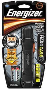 Energizer TUF2AAPE Flashlight, AA Battery, Alkaline Battery, LED Lamp, 300 Lumens, 38 m Beam Distance, 30 hr Run Time