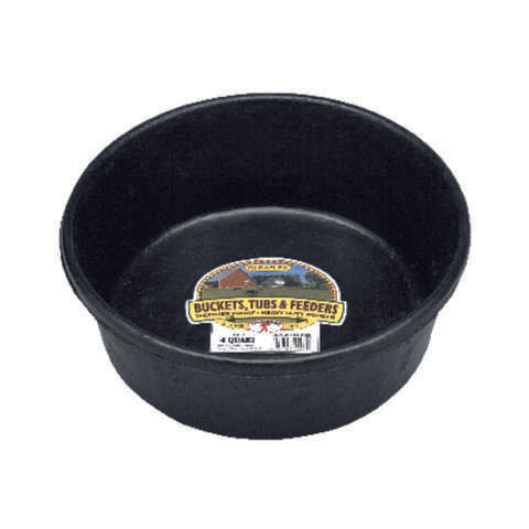 Little Giant DuraFlex 4 qt Feeder Pan For Livestock