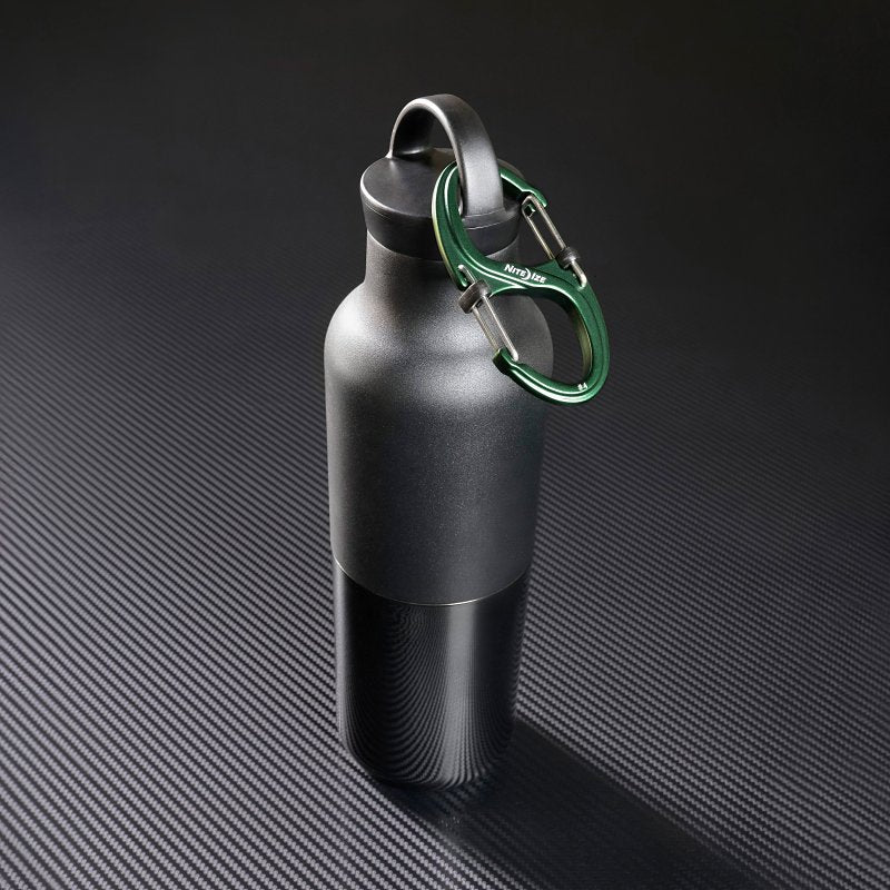 DUAL CARABINER AL FRT GRN NO4