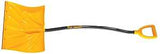 True Temper 1603400 Snow Shovel, 18 in W Blade, 14-1/2 in L Blade, Combo Blade, Plastic Blade, Steel Handle, 54 in OAL
