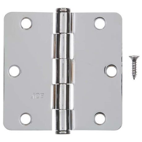 Ace 3-1/2 in. L Chrome Residential Door Hinge 1 pk