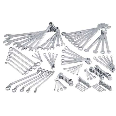 Craftsman 12 Point Metric and SAE Wrench Set 96 pc