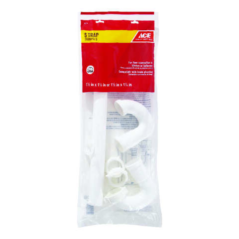 Ace 1-1/2 in. D Plastic Sink Trap