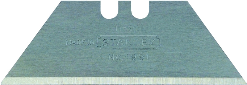 STANLEY 11-911 Utility Blade, 2 in L, Carbon Steel, 2-Point